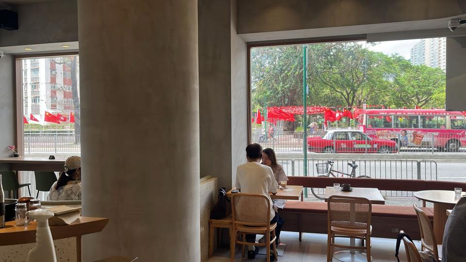 玻璃清潔工作照片