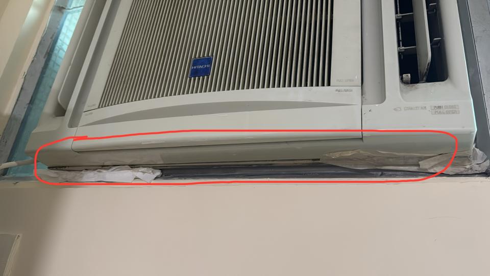 冷氣維修工作照片