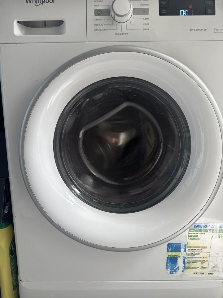 洗衣機清洗工作照片