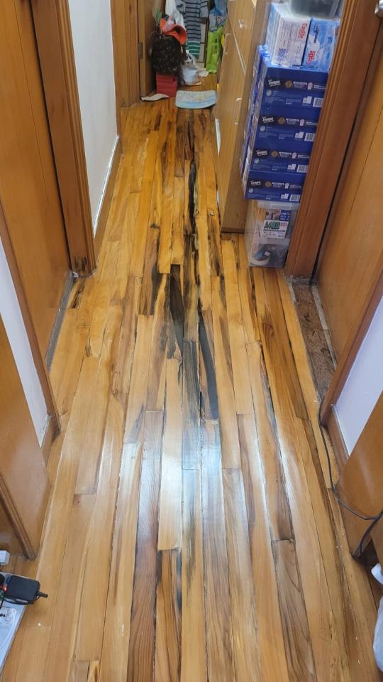 地板維修工作照片
