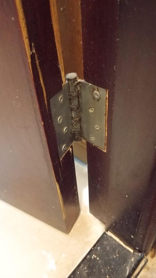 門片維修工作照片