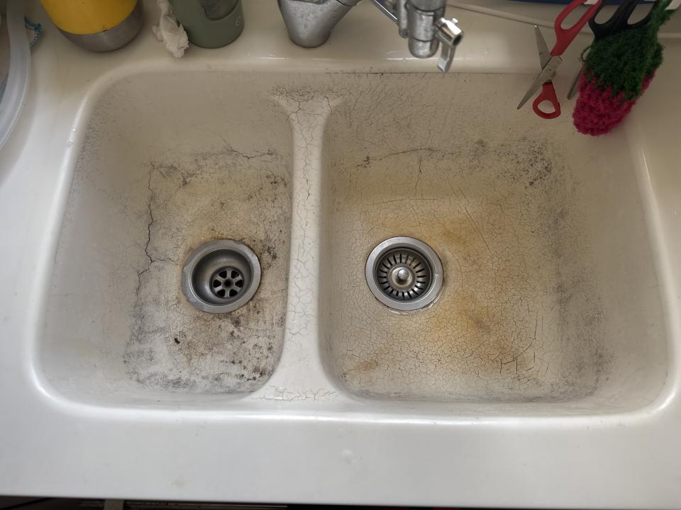 廚房鋅盤安裝工作照片
