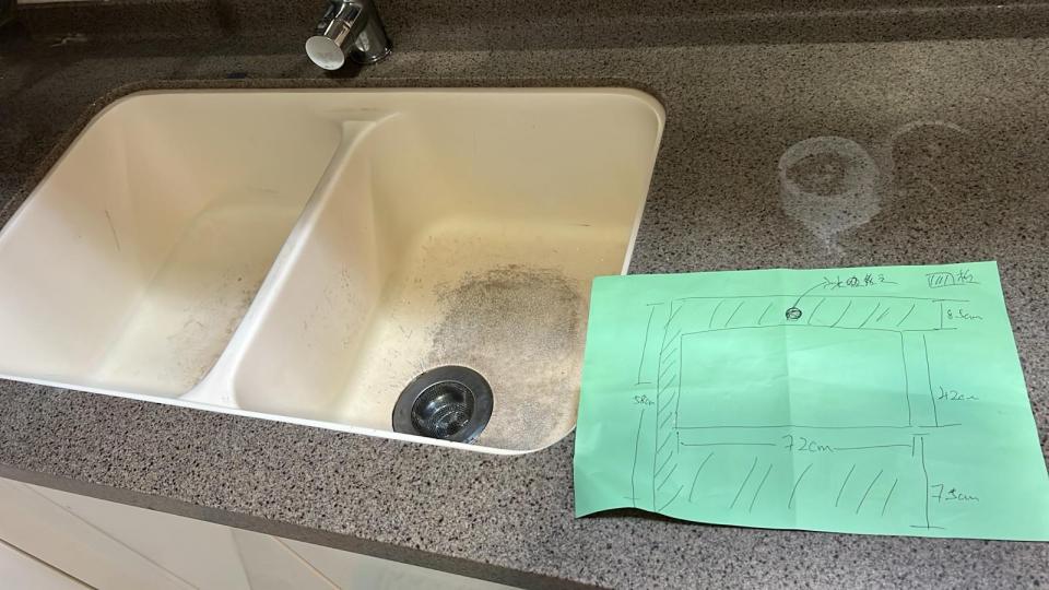 廚房鋅盤安裝工作照片 廚房鋅盤安裝工作照片