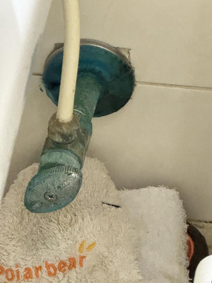 馬桶安裝工作照片