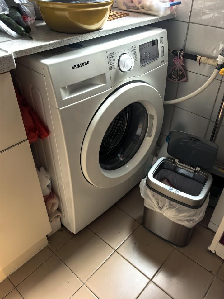 洗衣機清洗工作照片