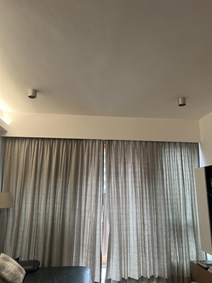 窗簾清潔工作照片