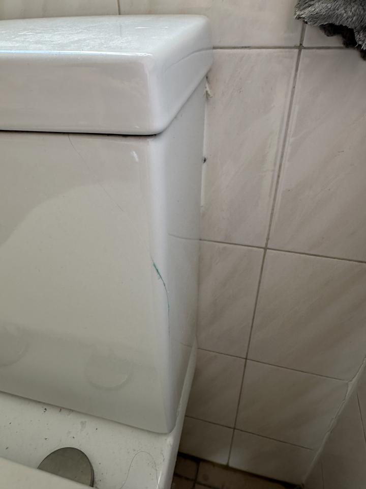 馬桶安裝工作照片