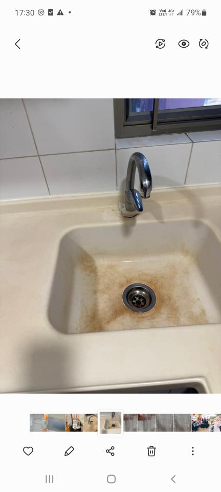 廚房鋅盤安裝工作照片