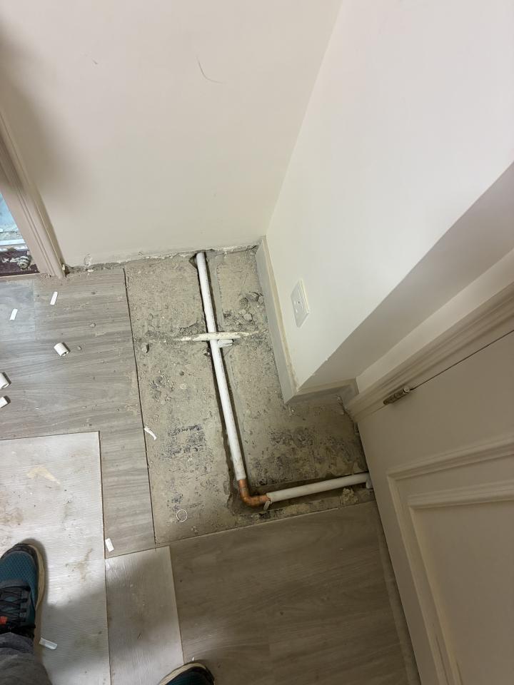 地板工程工作照片