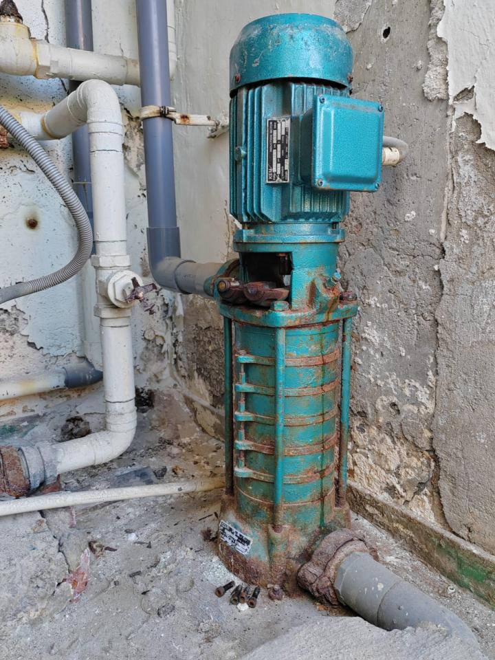 加壓水泵工作照片