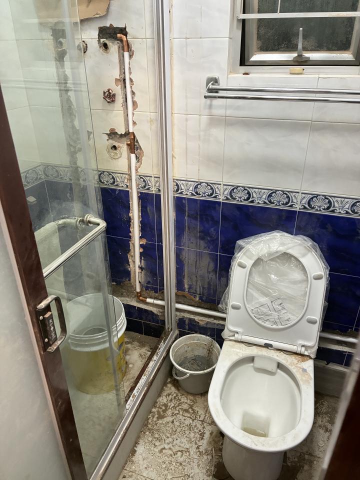 地板工程工作照片