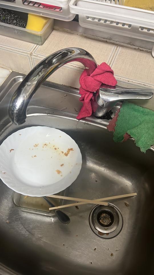 水龍頭安裝工作照片