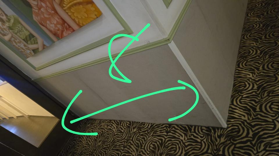 牆紙工程工作照片