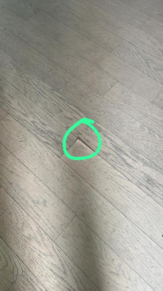 地板維修工作照片