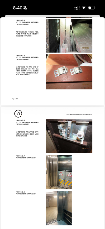 升降機工程工作照片