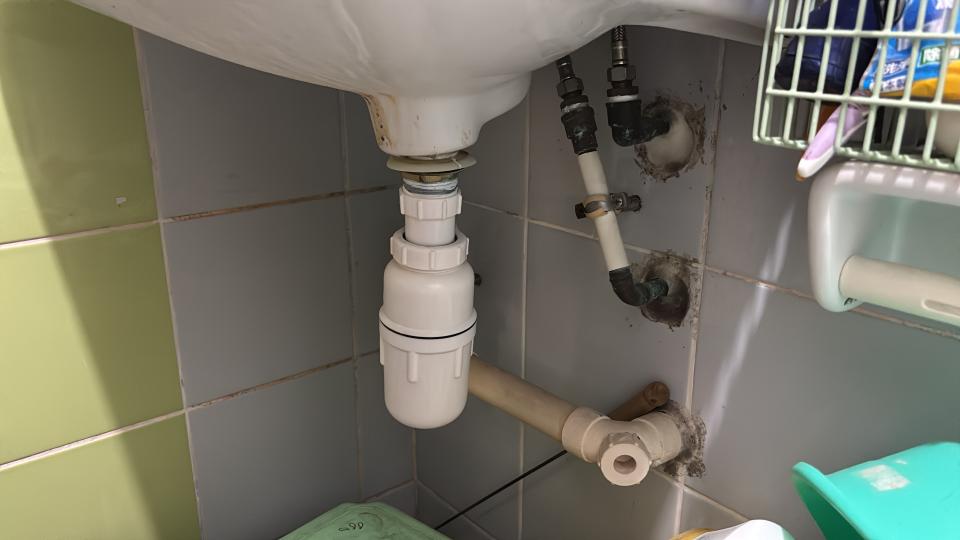 洗手盆安裝工作照片