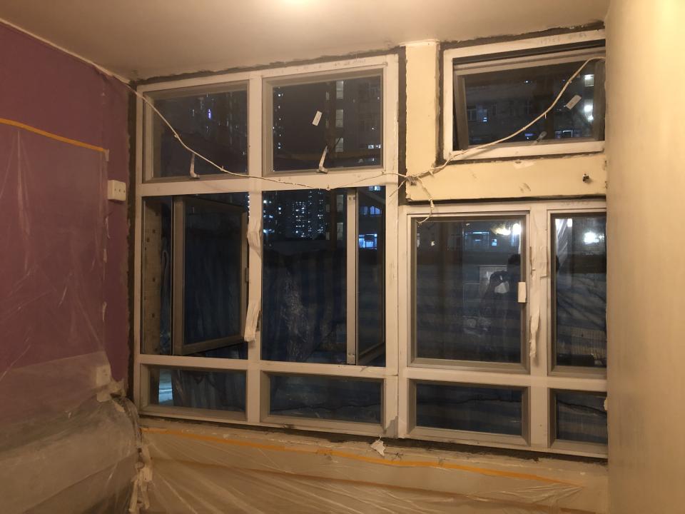 油漆工程工作照片