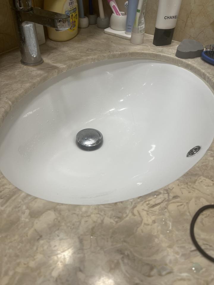 洗手盆安裝工作照片