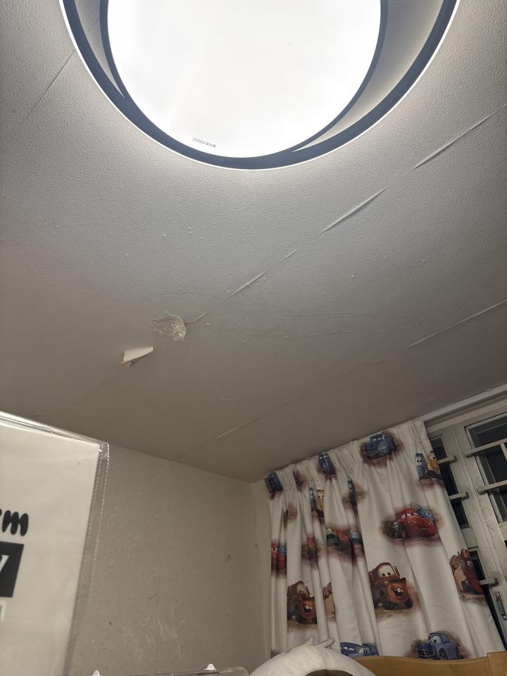 牆紙工程工作照片