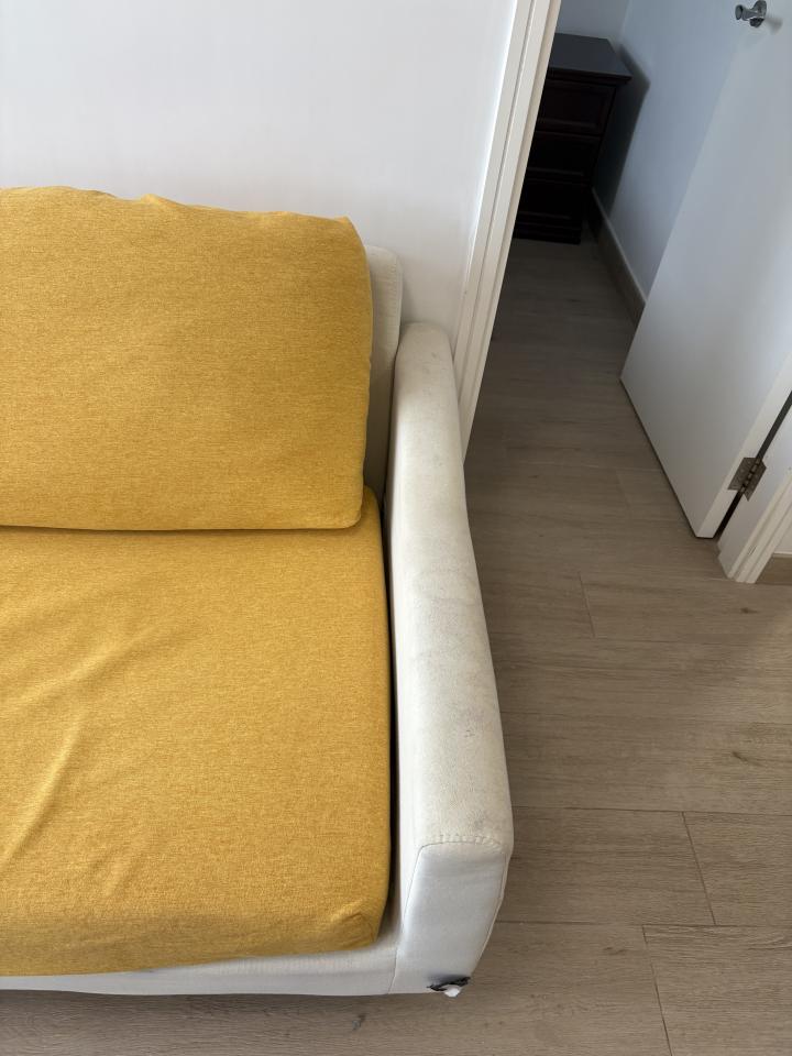 梳化清潔工作照片