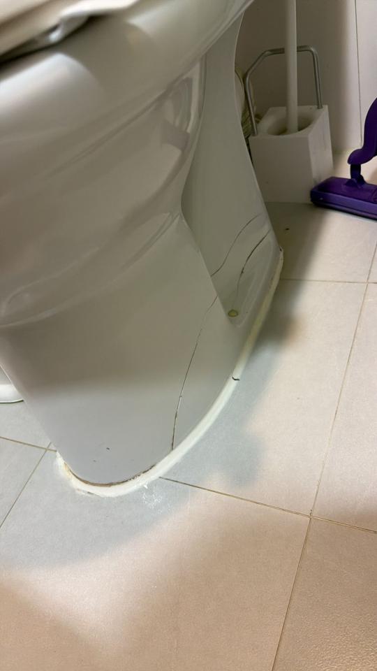 馬桶安裝工作照片