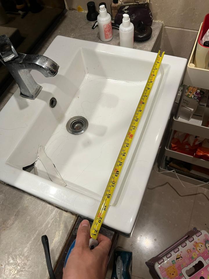 洗手盆安裝工作照片