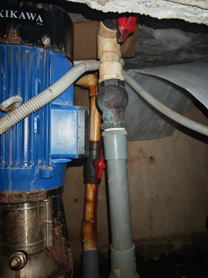 加壓水泵工作照片