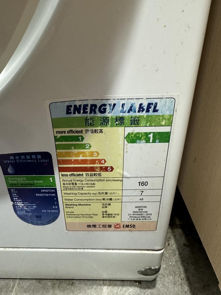 洗衣機清洗工作照片