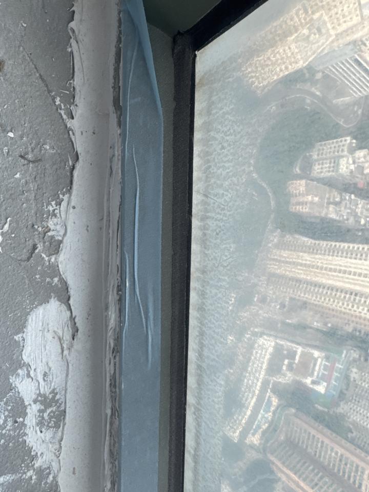 玻璃清潔工作照片