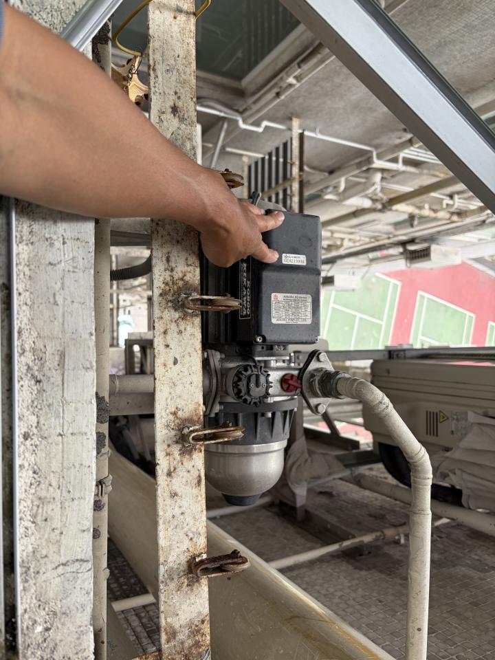 加壓水泵工作照片