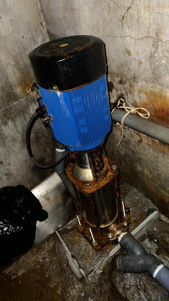 抽水泵安裝工作照片