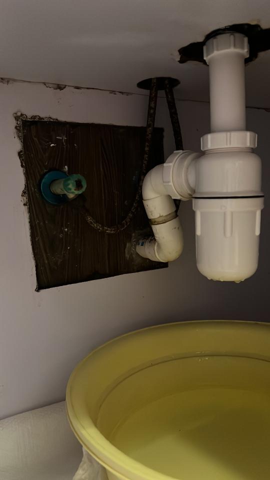 洗手盆安裝工作照片