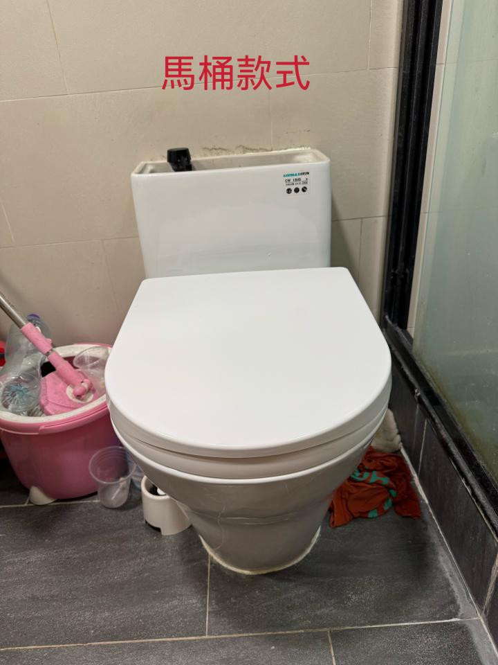馬桶安裝工作照片
