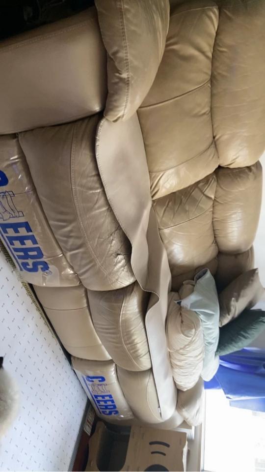 梳化清潔工作照片