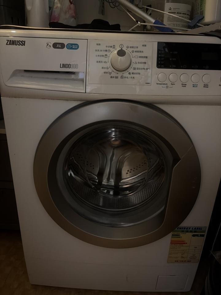 洗衣機清洗工作照片