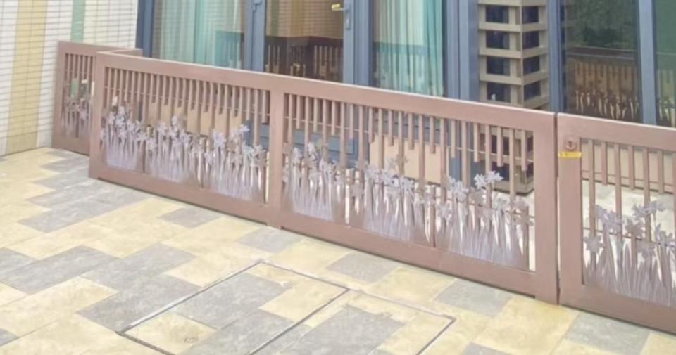 戶外圍欄工作照片