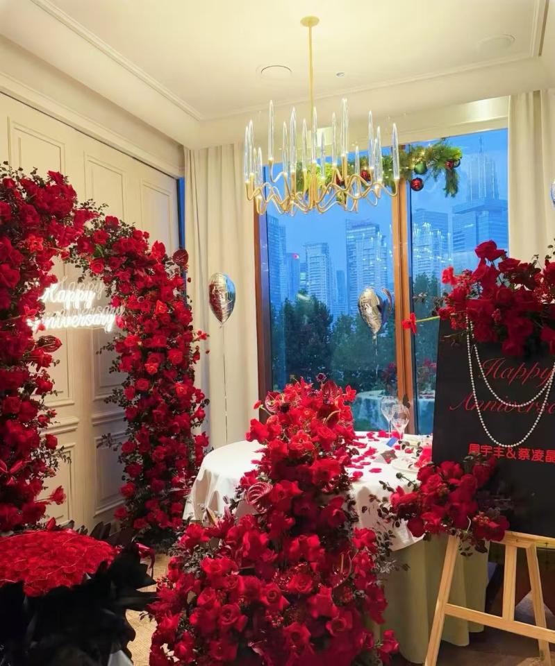 婚禮佈置工作照片