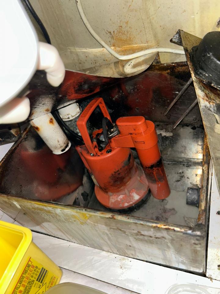 抽水泵安裝工作照片