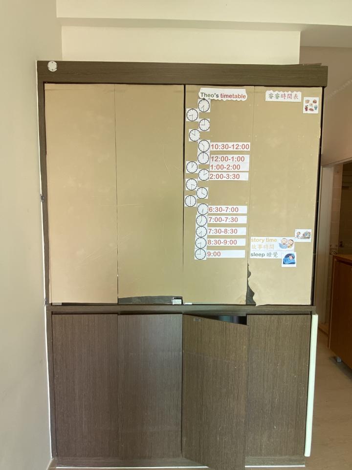 玻璃清潔工作照片