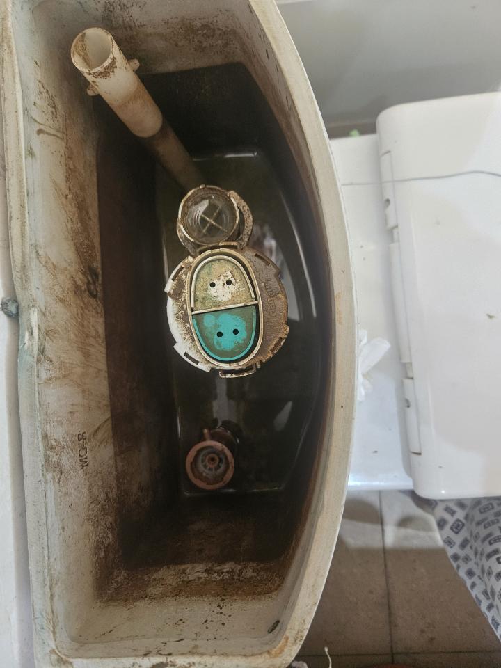 馬桶安裝工作照片