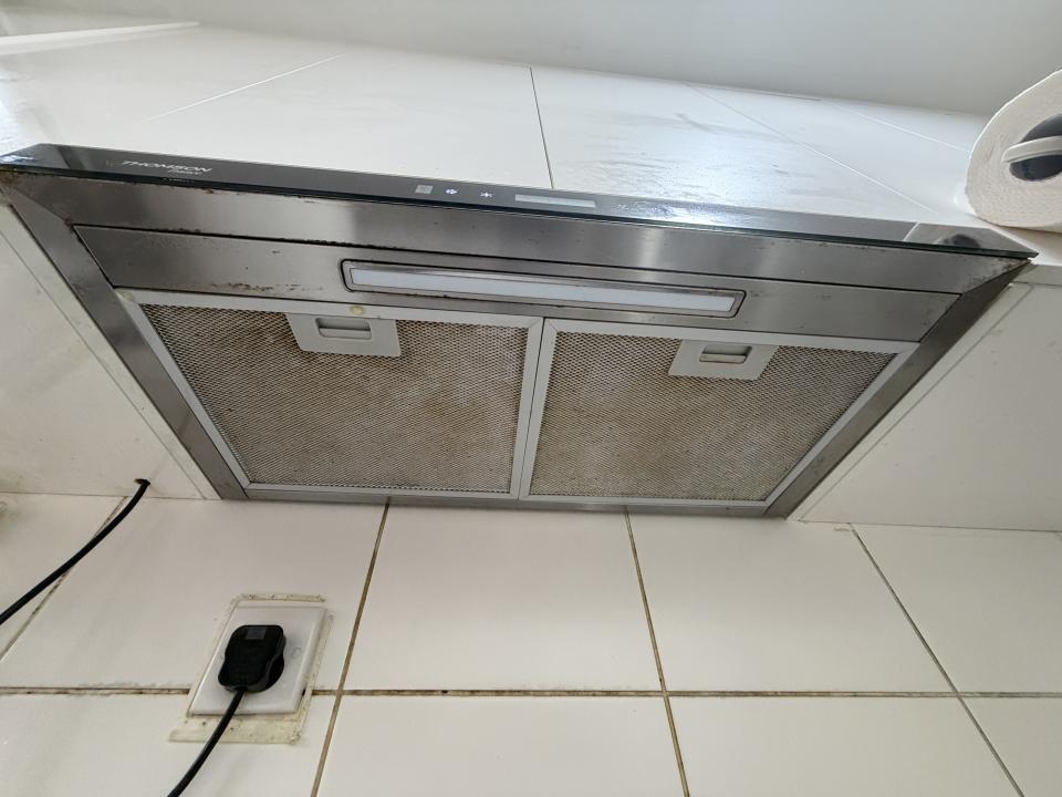 抽油煙機清洗工作照片