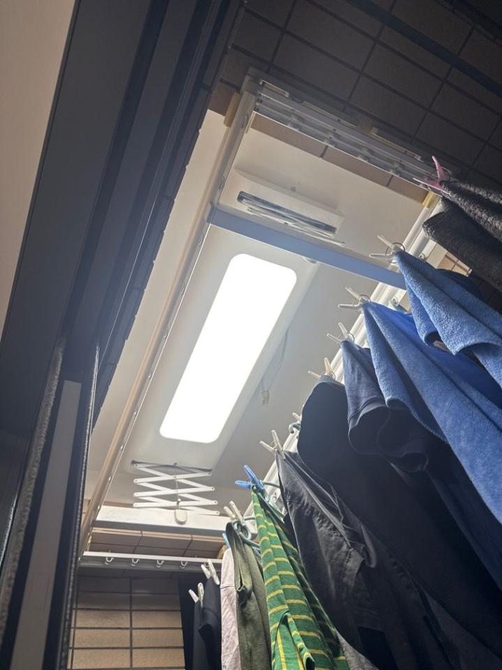 Clothes Drying Rack Installation Job photo