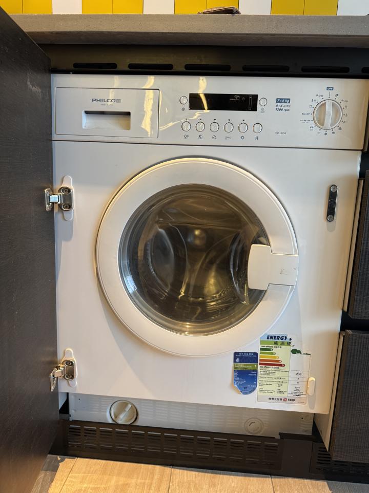 洗衣機清洗工作照片