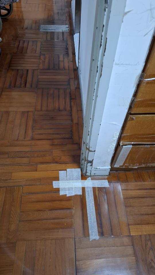 地板維修工作照片