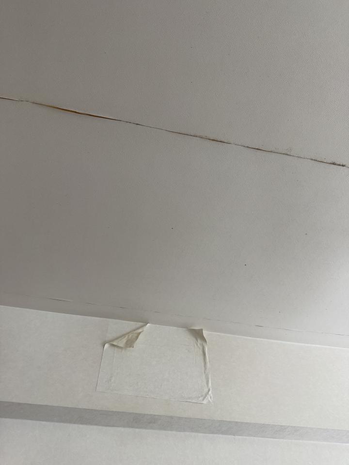 牆紙工程工作照片