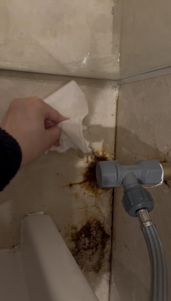 馬桶安裝工作照片