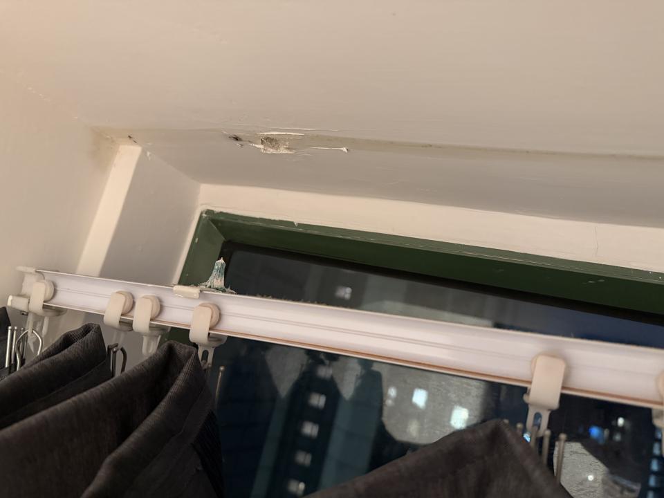 窗簾安裝工作照片