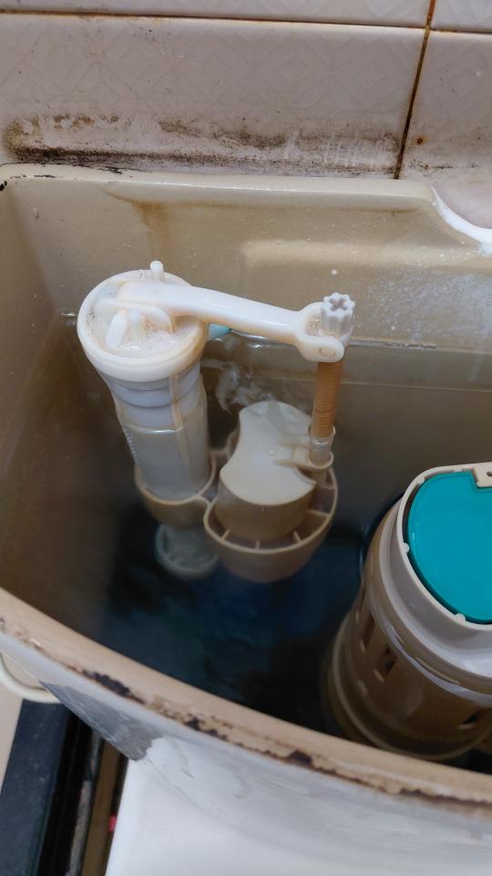 馬桶安裝工作照片