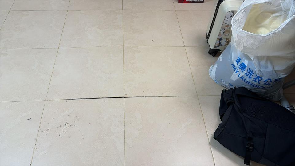 磁磚維修工作照片