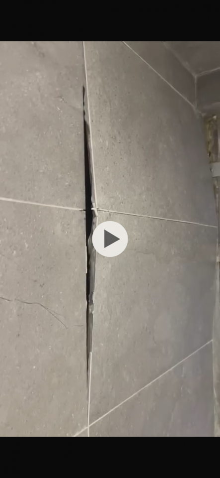 磁磚維修工作照片